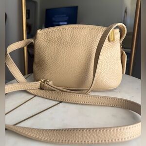 Coach Vintage Sonoma Small Zip Natural Grain Soft Milled Italy Leather Bag 4918